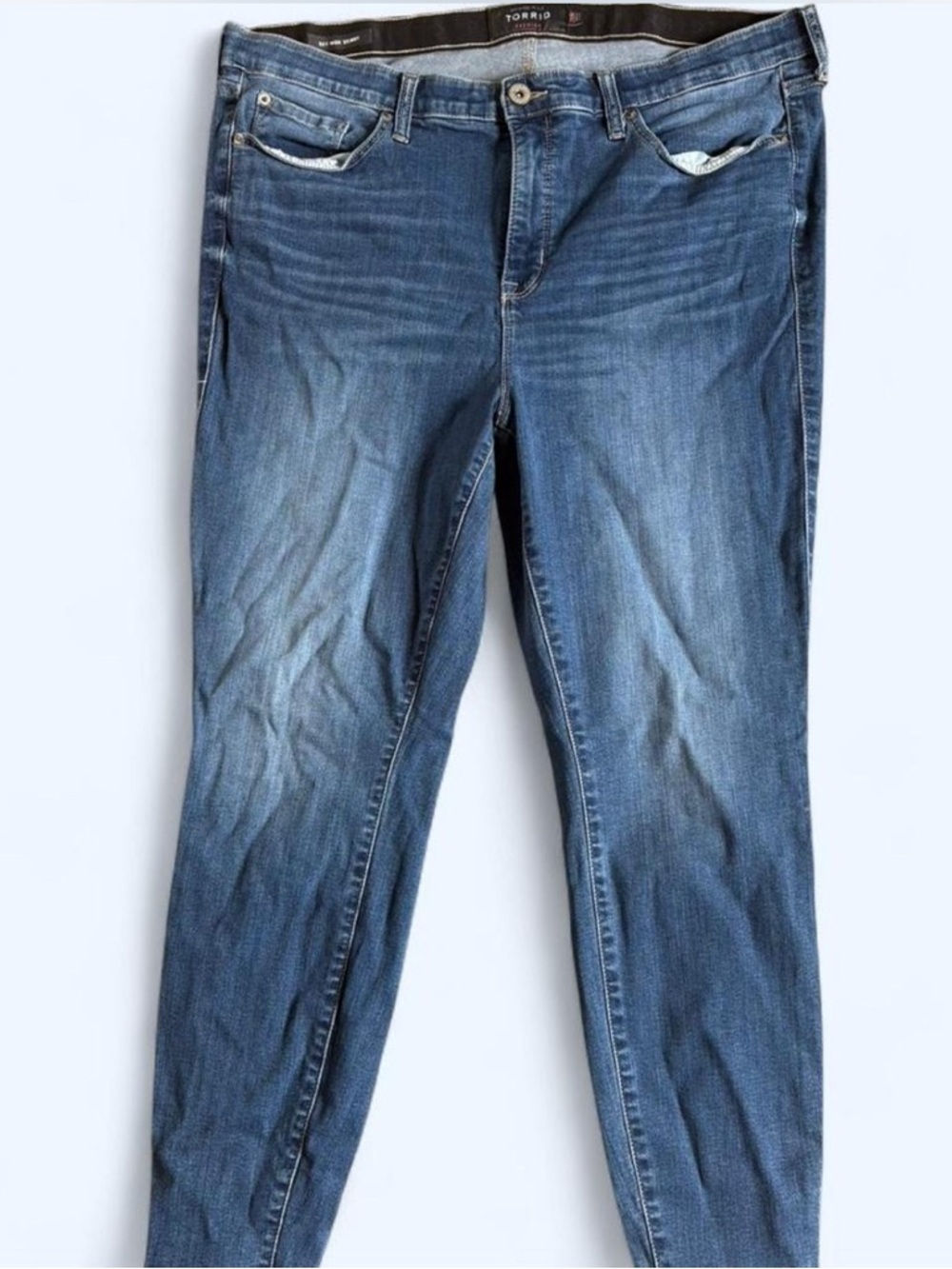 torrid Medium Blue Skinny Stretch Jeans